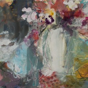 Still life with checked cloth